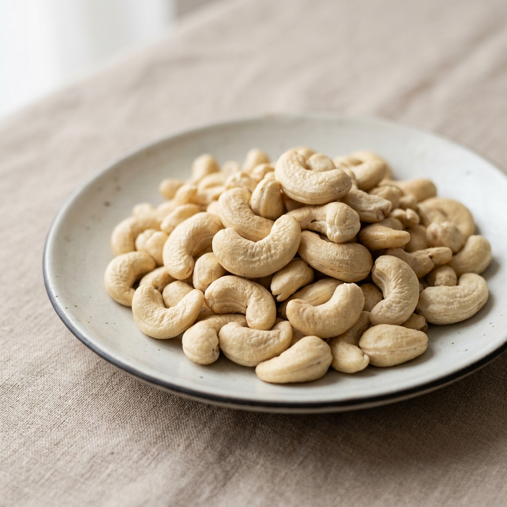 Shelled organic Cashew Nuts
