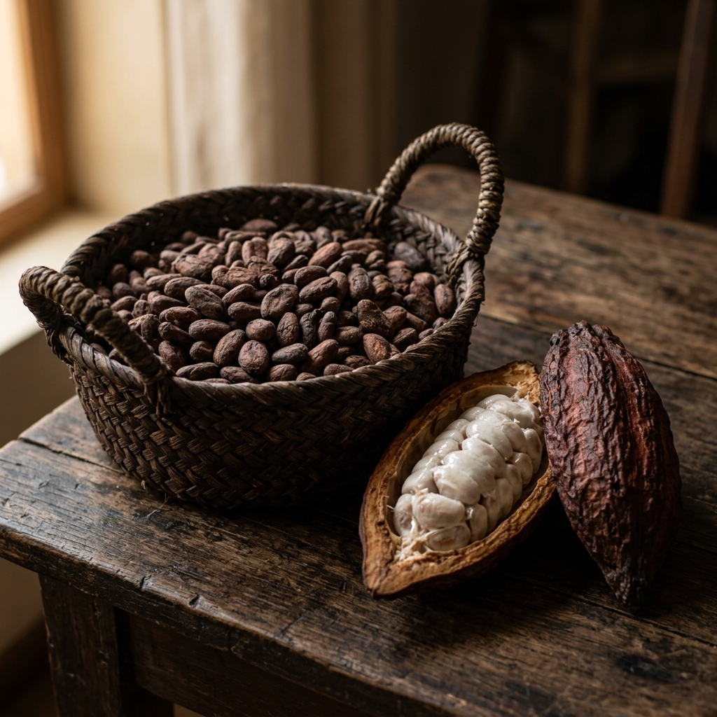 Raw Cocoa Beans